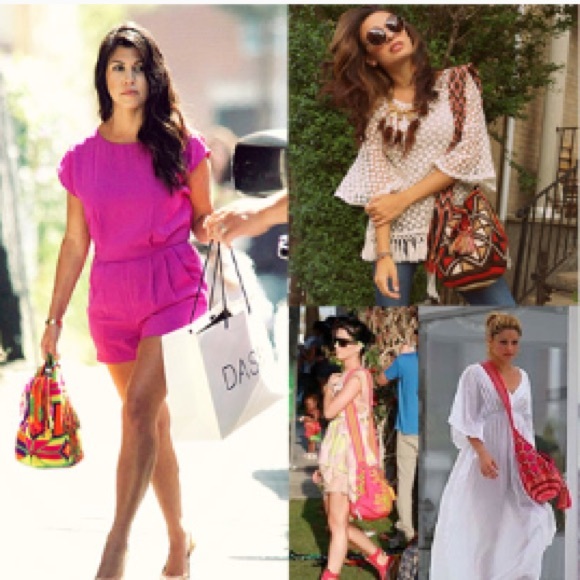 NWT HANDMADE WAYUU HANDBAG BOHEMIAN TOTE CROSSBODY - Picture 5 of 6